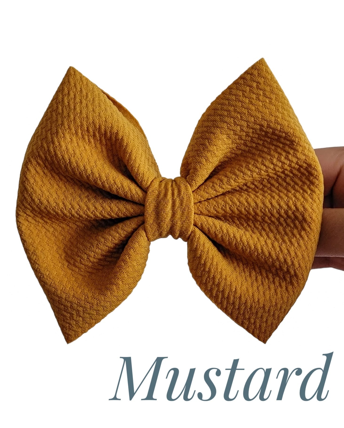 Savannah Bow-Mustard Wholesale